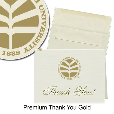 Virginia Commonwealth University Thank You Cards