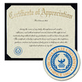 Virginia State University Certificate of Appreciation