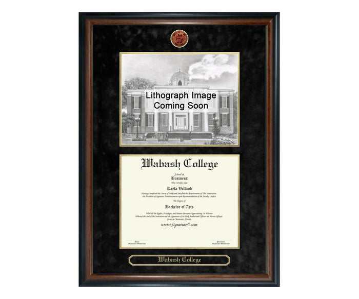 Wabash College Diploma Frame (SNL)