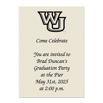 Washburn University Personal Notecard