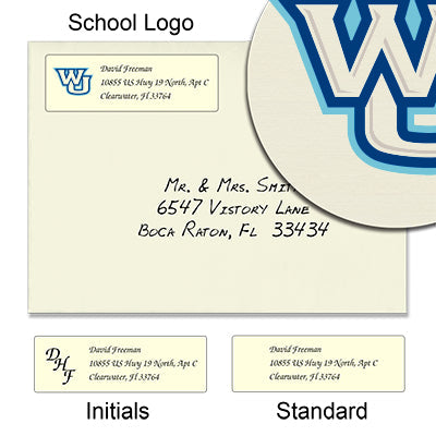Washburn University Return Address Labels