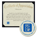 Wayne County Community College Certificate of Appreciation