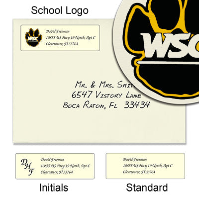Wayne State College Return Address Labels