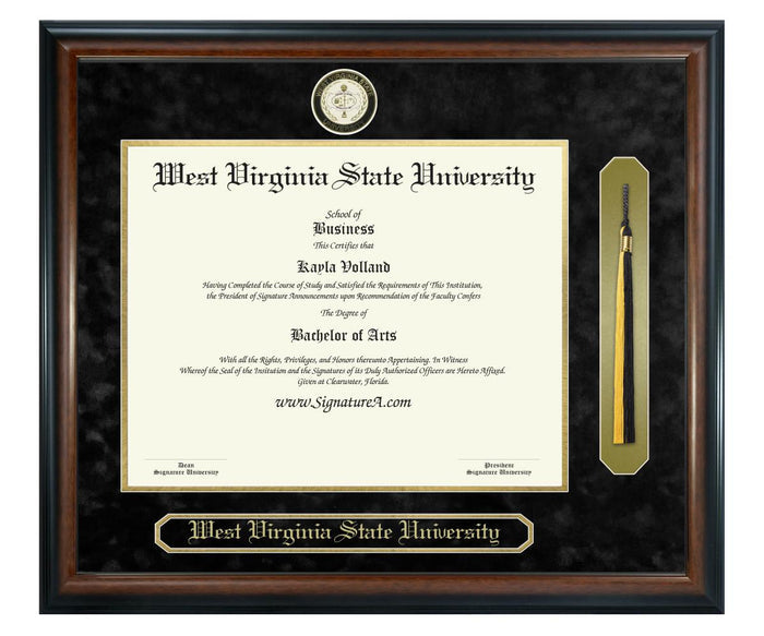 West Virginia State University Diploma Frame (SNT)