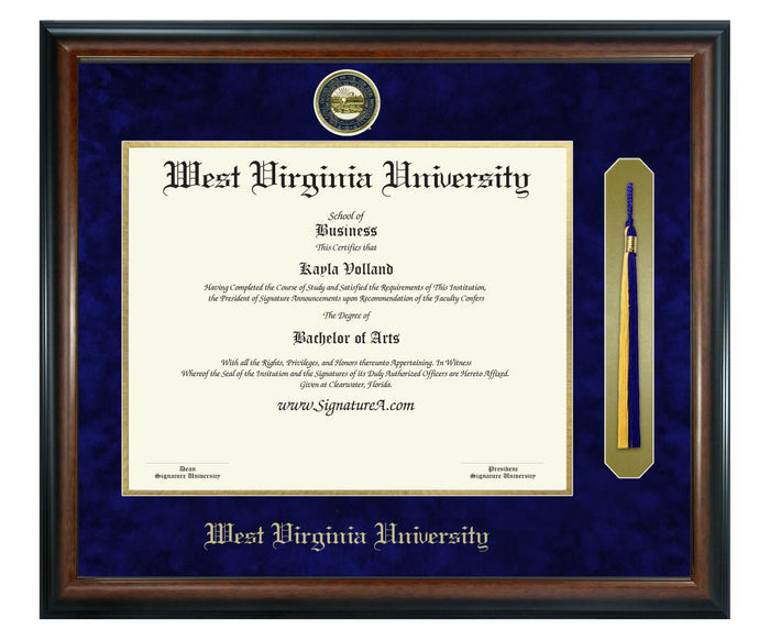 West Virginia University Diploma Frame (SNT)