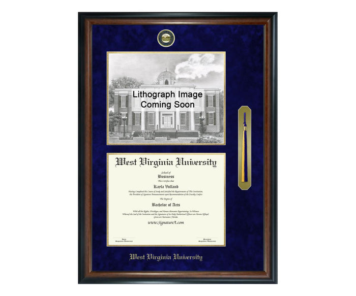 West Virginia University Diploma Frame (SNTL)