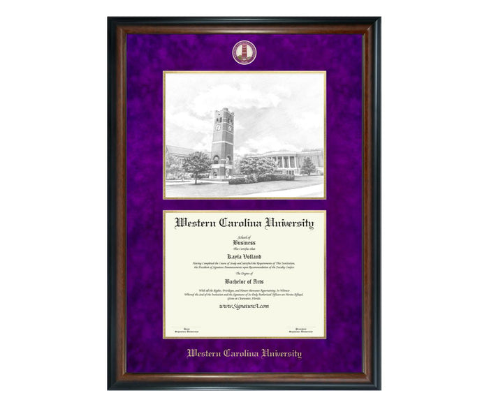 Western Carolina University Diploma Frame (SNL)