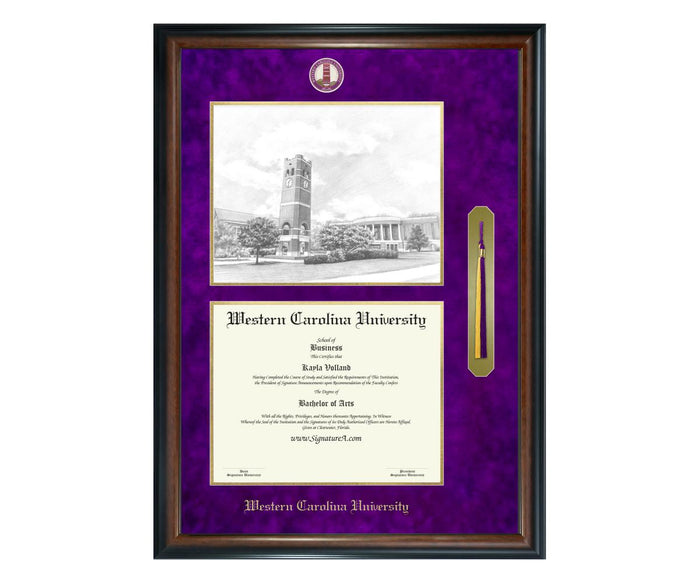 Western Carolina University Diploma Frame (SNTL)