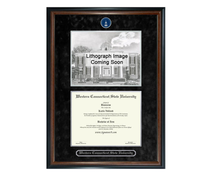 Western Connecticut State University Diploma Frame (SNL)
