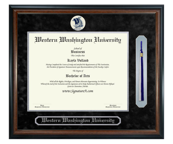 Western Washington University Diploma Frame (SNT)