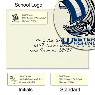 Western Washington University Return Address Labels