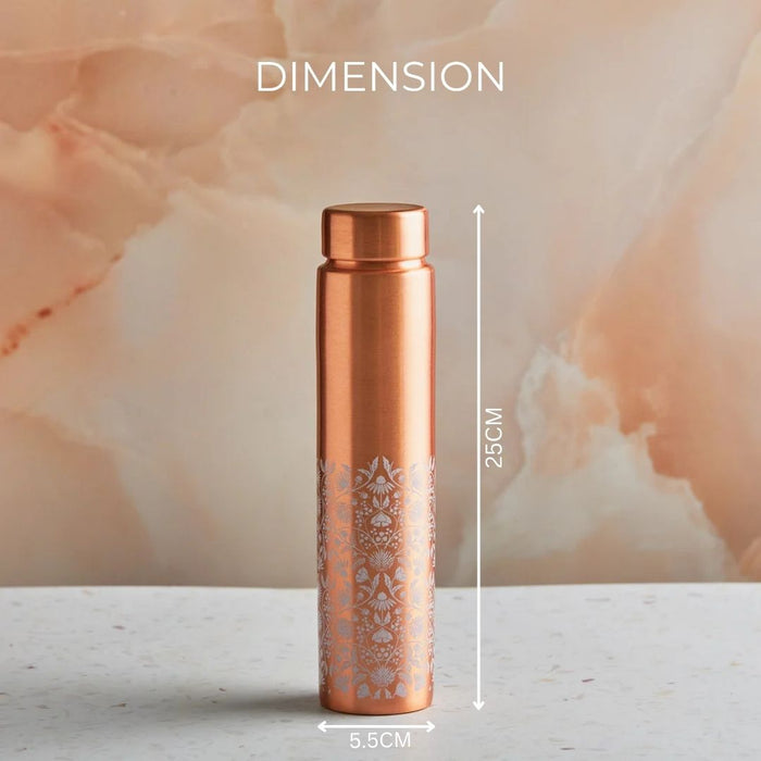 White Whisper Pure Copper Wellness Bottle – 600 ML
