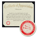 William Carey University Certificate of Appreciation