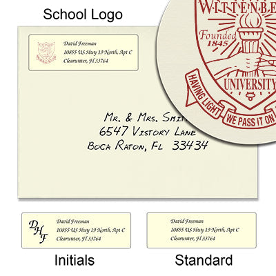 Wittenberg University Return Address Labels