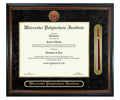 Worcester Polytechnic Institute Diploma Frame (SNT)