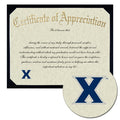 Xavier University Certificate of Appreciation