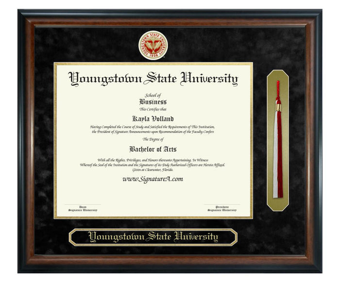 Youngstown State University Diploma Frame (SNT)